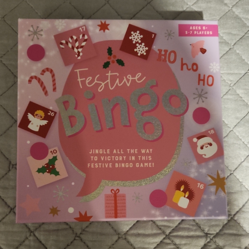Festive Bingo Game